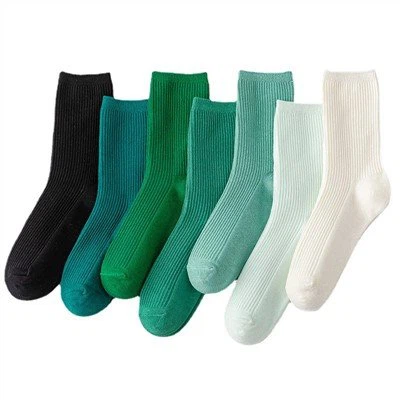Chaussettes pour femmes en coton massif