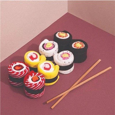 Sushi Saumon Concombre Maki Chaussettes